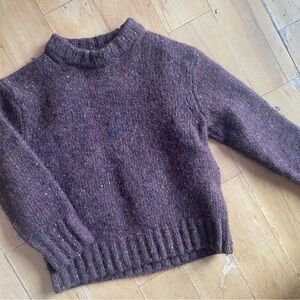 Heavy brown Knit Sweater